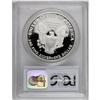Image 2 : 1988-S S$1 Silver Eagle PR70 Deep Cameo PCGS. A black 1988-S[img border='0' src='http://www.heritage
