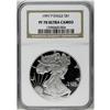 Image 1 : 1997-P S$1 Silver Eagle PR70 Ultra Cameo NGC. This ful 1997-P[img border='0' src='http://www.heritag