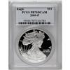Image 1 : 2000-P S$1 Silver Eagle PR70 Deep Cameo PCGS. A bold a 2000-P[img border='0' src='http://www.heritag