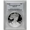 Image 1 : 2004-W S$1 Silver Eagle PR70 Deep Cameo PCGS. A remark 2004-W[img border='0' src='http://www.heritag