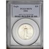 Image 1 : 2004 G$25 Half-Ounce Gold Eagle MS70 PCGS. This crispl 2004[G$25] Half-Ounce Gold Eagle MS70 PCGS.