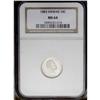 Image 3 : 1883 10C Hawaii Ten Cents MS64 NGC. Untoned with shimm 1883[10C] Hawaii Ten Cents MS64 NGC.