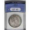 Image 1 : 1883 S$1 Hawaii Dollar XF45 ANACS. Natural gray-brown 1883[img border='0' src='http://www.heritageco