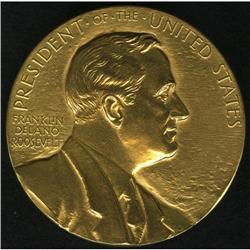Franklin Roosevelt Presidential Medal MS64 Uncertified. Franklin Roosevelt Presidential Medal MS64 U