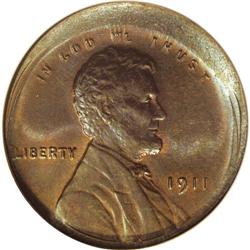 1911 1C Lincoln Cent--Broadstruck--MS65 Brown NGC. An 1911[1C] Lincoln Cent--Broadstruck--MS65 Brown