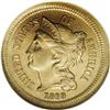 Image 1 : 1869 3CN Three Cent Nickel--Broadstruck on Blank--MS62 1869[3CN] Three Cent Nickel--Broadstruck on B