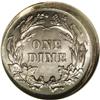 Image 2 : 1898 10C Barber Dime--Broadstruck--MS64 NGC. The rim i 1898[10C] Barber Dime--Broadstruck--MS64 NGC.