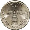 Image 1 : 2000-P 25C Maryland Statehood Quarter--Struck on a Fiv 2000-P[25C] Maryland Statehood Quarter--Struc