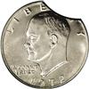 Image 1 : 1972 $1 Type One Eisenhower Dollar--Clip--MS64 ANACS. 1972[$1] Type One Eisenhower Dollar--Clip--MS6