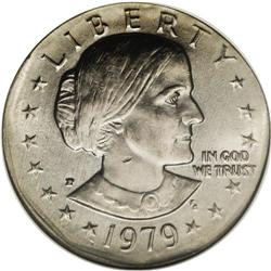 1979-P SBA$ --Struck on a Washington Quarter Planchet-- 1979-P[img border='0' src='http://www.herita