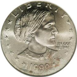 1999-P SBA$ Susan B. Anthony Dollar--Struck on a Quart 1999-P[img border='0' src='http://www.heritag