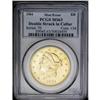 Image 3 : 1904 $20 --Double Struck in Collar--MS63 PCGS. This lus 1904[$20] Double Eagle--Double Struck in Col