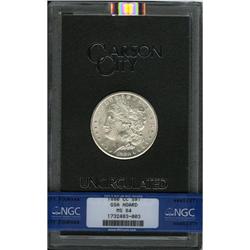 1880-CC S$1 MS64 NGC. The strike is somewhat soft in t 1880-CC[img border='0' src='http://www.herita