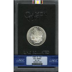1885-CC S$1 MS64 NGC. A semi-prooflike near-Gem with o 1885-CC[img border='0' src='http://www.herita