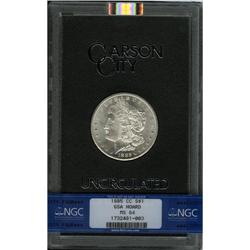 1885-CC S$1 MS64 NGC. A nearly brilliant Choice CC-min 1885-CC[img border='0' src='http://www.herita
