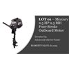 Image 1 : Mercury 2.5 HP Four-stroke Outboard Motor