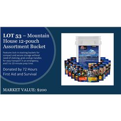 Mountain House 12 Pouch Sampler Bucket (1 of 2)