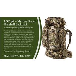 Mystery Ranch Marshall Backpack in Optifade Subalpine ~ Size Large