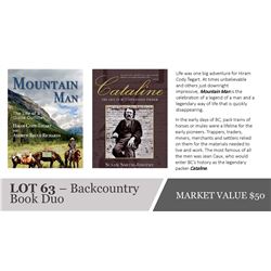 Backcountry Book Duo - Mountain Man and Cataline