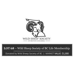 Wild Sheep Society of BC Life Membership
