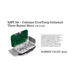 Coleman Even-Temp+ Camp Stove