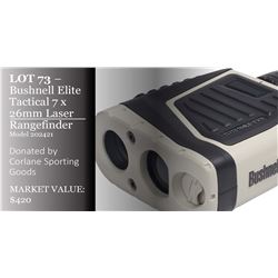 Bushnell Elite Tactical 7x26mm Laser Rangefinder, model 202421