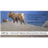 Image 1 : "Last Look" bighorn sheep painting by Robert Bateman