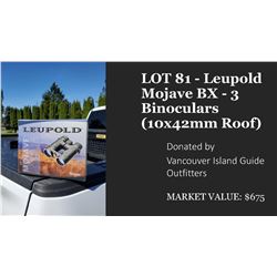 Leupold Mojave BX - 3 Binoculars (10x42mm Roof)