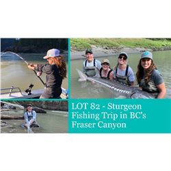 Great River Sturgeon Fishing Trip in BC's Fraser Canyon & Shore Lunch by Sossy Outoors