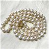 7-8mm White Freshwater Pearls 25" Necklace