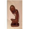 Image 3 : Vintage Mid Century Wood Carving, Despair, Figurative Nude
