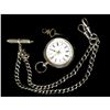 Late 19thc Ladies Swiss Silver Pocket Watch
