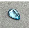 Image 2 : 3.4ct Blue Pear Cut BiancoÂ® Lab Created Diamond