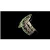 Image 2 : Art Deco Style Sterling & Diamond Ring