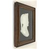 Image 4 : 1920's Italian Alabaster Cameo Silhouette, Bust of Poet Dante, Divine Comedy