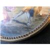 Image 7 : Antique Signed Miniature Painting on Porcelain, Royal Court Scene