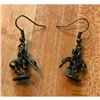Image 1 : After Fraser, End of The Trail Bronze Earrings