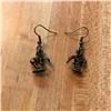 Image 2 : After Fraser, End of The Trail Bronze Earrings