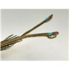 Image 8 : Chinese Sterling Silver Filigree Enameled & Jeweled Bird of Paradise Figure
