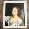 Image 2 : 20thc Oil on Canvas Painting, Peasant Girl