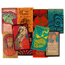 Bill Graham production handbills.