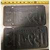 Image 2 : PAIR OF 1972 SASKATCHEWAN LICENSE PLATES 159-413