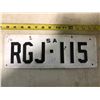 Image 1 : AUSTRALIAN LICENSE PLATE