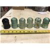 Image 8 : 12 INSULATORS - MISCELLANEOUS SIZES