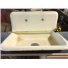 Image 1 : HIGH BACK FARM CAST IRON SINK 29" WIDE