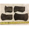 Image 1 : 4 AXE HEADS - RING OF GOOD STEEL