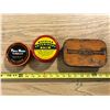 Image 1 : 3 TOBACCO TINS