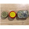 Image 4 : 3 TOBACCO TINS