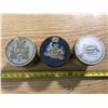 Image 2 : 3 TOBACCO TINS