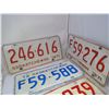 Image 4 : 9 LICENSE PLATES